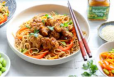Crispy Vegetable With Honey Noodles