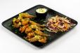Chicken Wings With Garlic & Cheesy