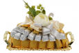 Chocolate Sella Rectangle Small Tray 1