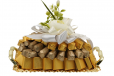 Chocolate Sella Rectangle Small Tray 4