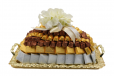 Chocolate Sella Rectangle Small Tray 8