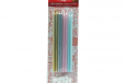 Metallic Candles Gold, Silver, Pink, Blue 12Pcs