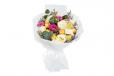 Flower Bouquet with Chocolates Hamper