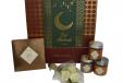 Qahwa And Nuts Hamper Medium with Mini Bouquet
