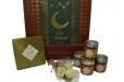 Ramadan Baklava And Nuts Hamper Large with Mini Bouquet