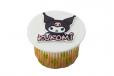 Kuromi Smirk Cupcake