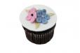 Kuromi Flowers Cupcakes