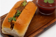 Paneer Chili Hot Dog