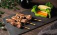 Tenderloin Espetadas with garlic vegetables (300gms)UNDER 400 CALORIE