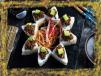 Salmon Teriyaki Crunch (6Pcs)