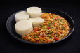 Yam And Scrambled Egg Sauce