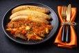 Roasted Plantain And Tomato Fish Sauce