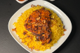 Bukari Rice With Grilled Chicken Quarter