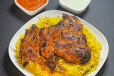 Bukari Rice With Grilled Chicken Half