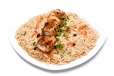 Afghani Pulao With Malai Boti