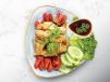 Stir Fried Sausage And Fish Balls With Thai Sauce