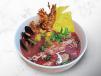 Seafood Yentafo Noodles