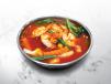 Sour Soup With Shrimp And Vegetables