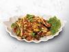 Fried Fish In Spicy Herb Salad