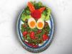 Long Bean Thai Spicy Salad And Boiled Egg