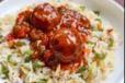 Veg. Manchurian Fried Rice