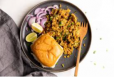 Egg Bhurji With Bread
