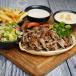 Mexican Meat Shawarma Plate