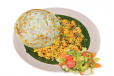 Egg Bhurji With Porartta Salad