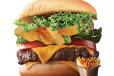 Chips With Beef Burger