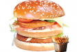 Chicken Double Burger