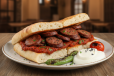 Iskander Sausage sandwich