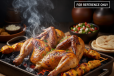 Half Chicken Shish On Coal