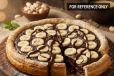 Pie Chocolate with Bananas Large