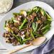 Stir Fried Black Pepper Beef With Mushroom