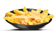 Crinkle Fries With Cheese