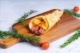 Paratha Hotdog Special