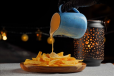 French Fries With Cheese Sauce