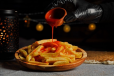 French Fries With Red Sauce