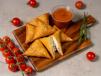 Cheese and Zaatar Samosa