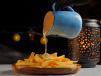 French Fries With Cheese Sauce