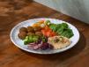 Falafel and Hummus Plate
