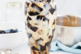 Black Jelly with Milk and Brown Sugar