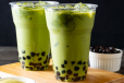 Thai Green Tea with Bubble
