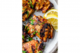Half Boneless Chicken On Charcoal