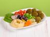 Falafel and Hummus Platter