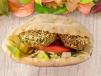 Falafel With Cheese Sandwich
