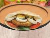 Falafel With Eggs Sandwich