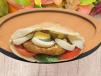 Stuffed Falafel With Eggs Sandwich