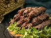 Egyptian Kofta Meal With Molokhia