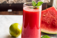 Fresh watermelon juice